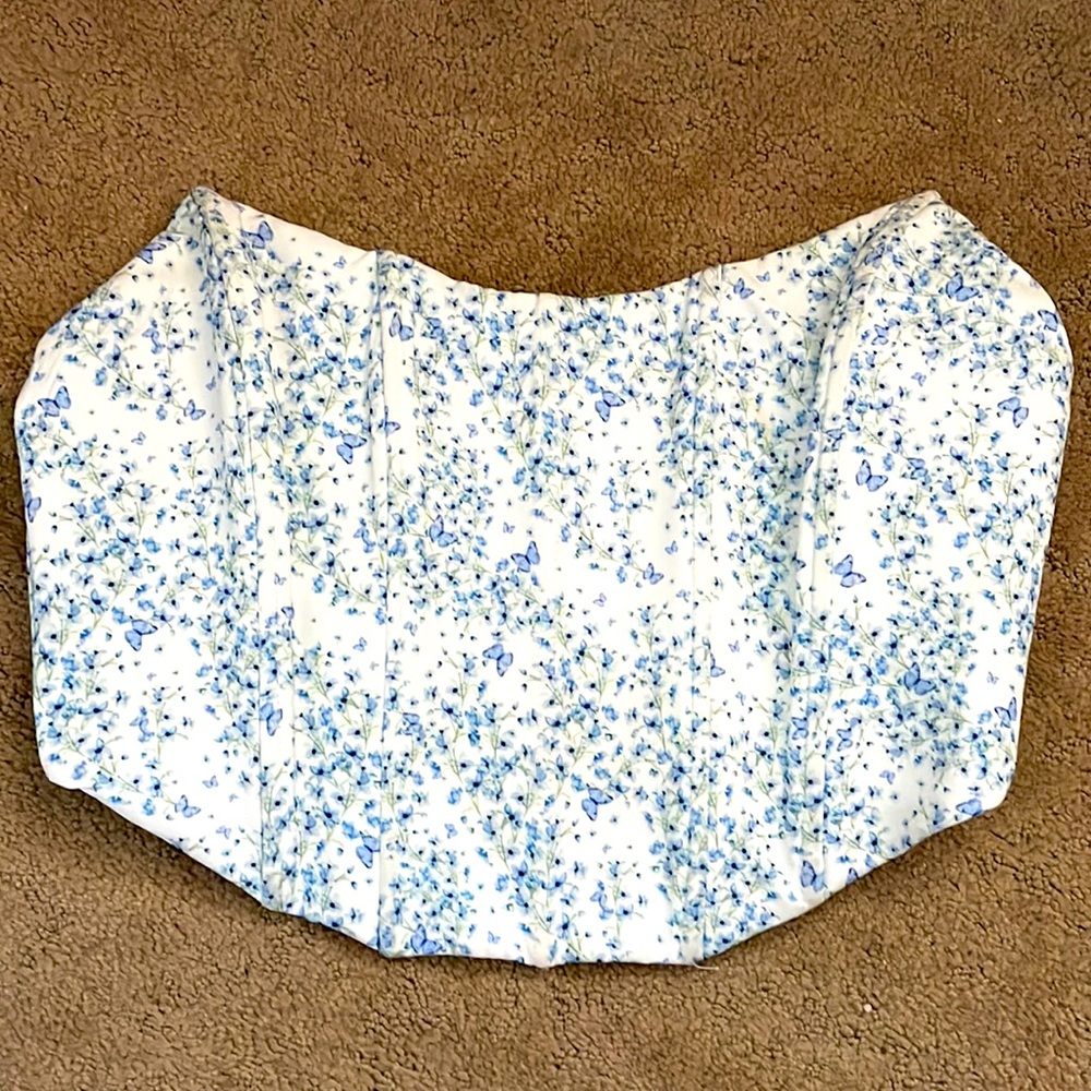White Fox corset top